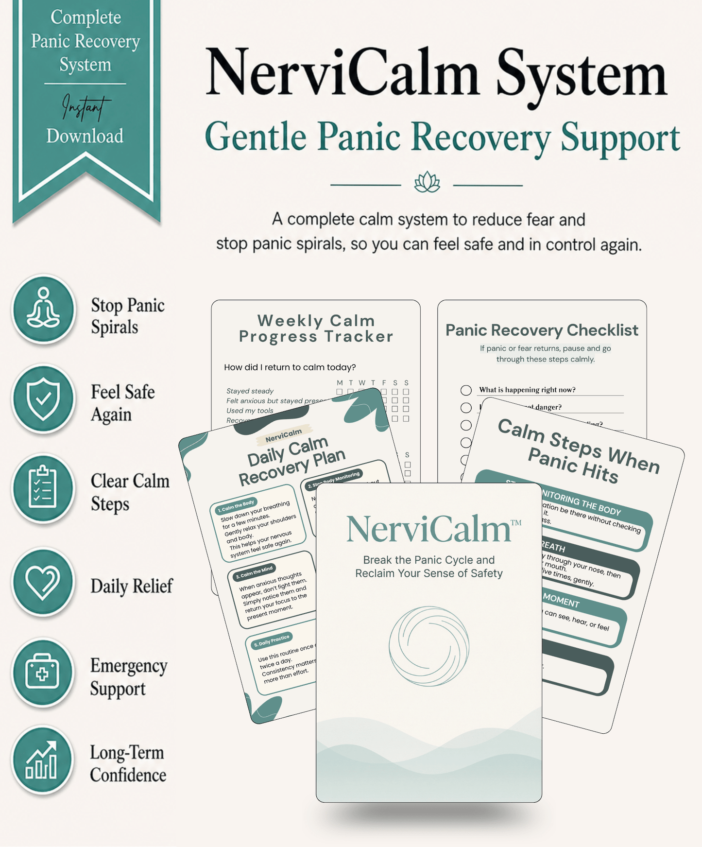 Feel Safe Again After Panic Attacks - NerviCalm