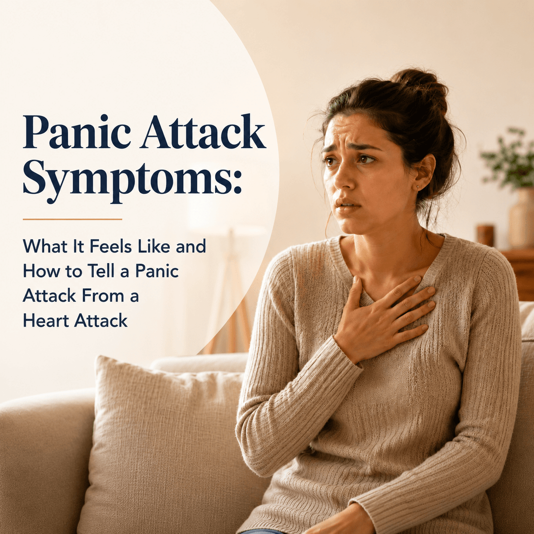 Panic Attack Symptoms: What It Feels Like vs Heart Attack - NerviCalm